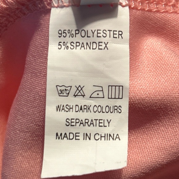 NWOT Unbranded Pink Jumpsuit,‎ Size XL. - Picture 6 of 7